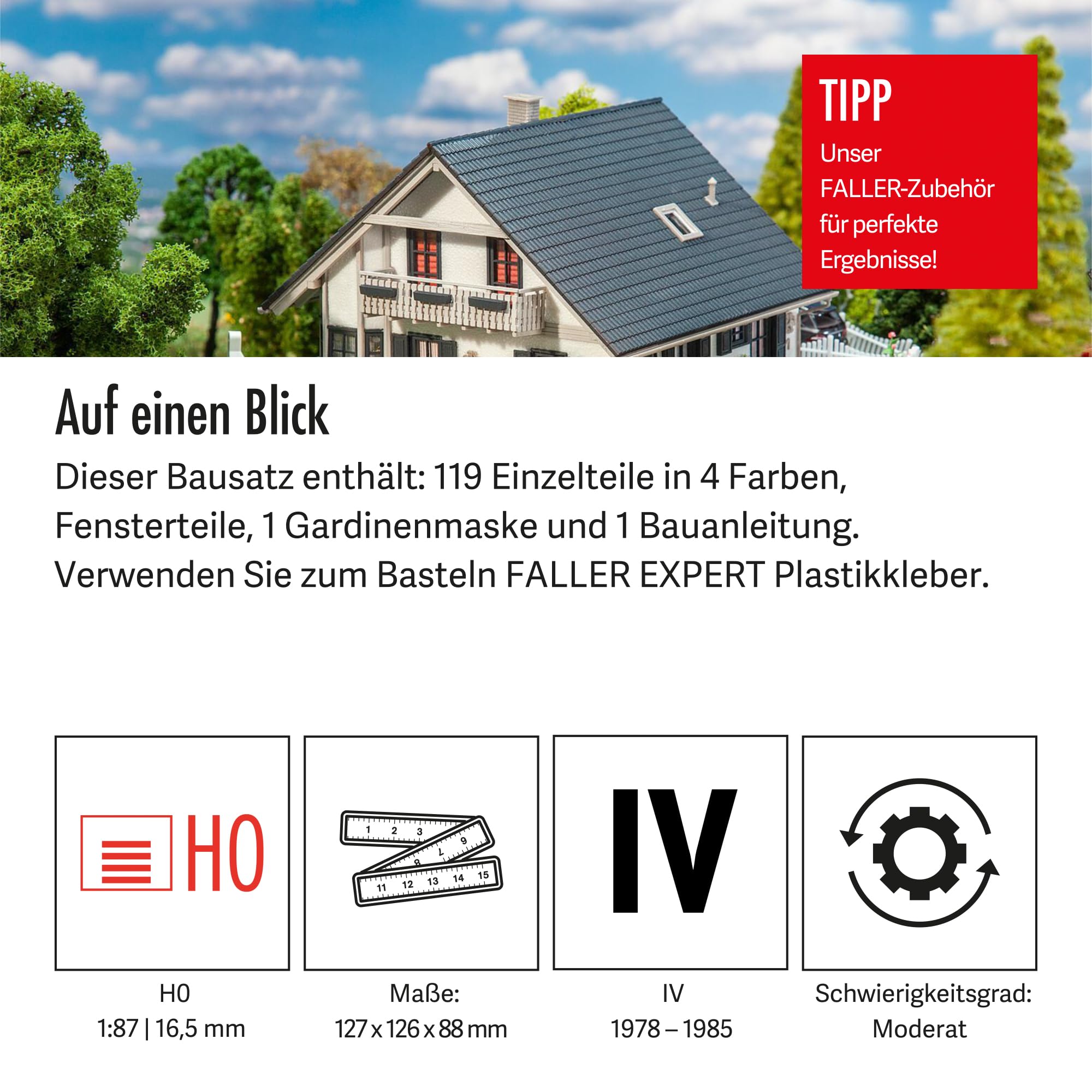 faller-130640-h0-saniertes-einfamilienhaus-bausatz image 5