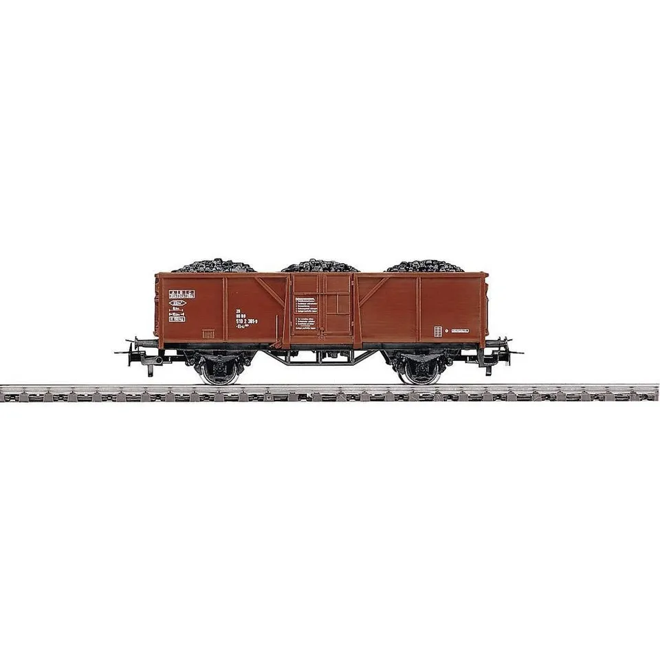 m-rklin-start-up-4431-offener-g-terwagen-mit-kohleeinsatz-h0-11-5-cm image 1