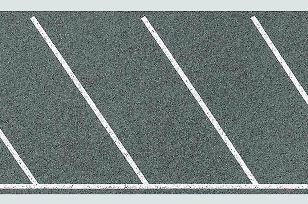 faller-170634-parkplatzfolie-diagonalmarkierung-wei-h0 image 1