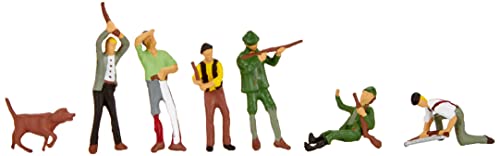 noch-15060-j-ger-holzf-ller-figuren-set-7-figuren-mit-hund-spur-h0 image 4