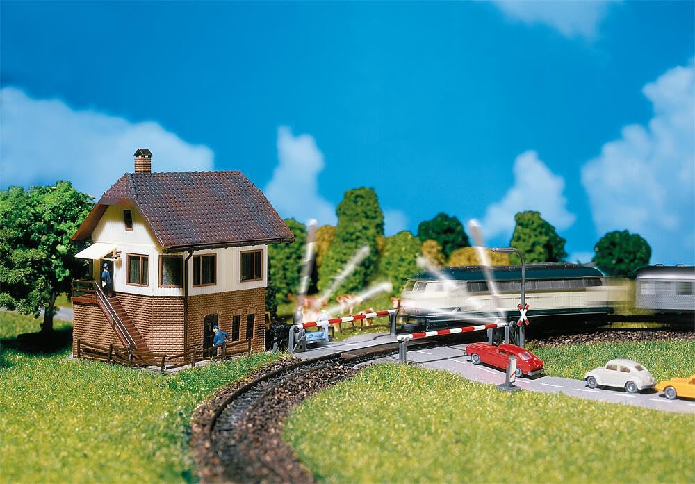faller-222170-n-beschrankter-bahn-bergang-elektronisch image 1