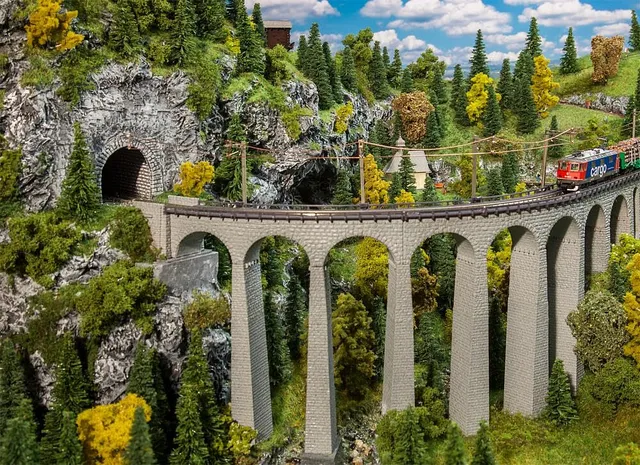 faller-landwasser-viadukt-set-bausatz-spur-n-1-160 image 1