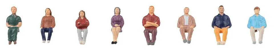 faller-151684-sitzende-personen-iii-figuren-spur-h0 image 1