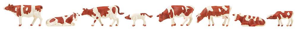 faller-k-he-braun-gefleckt-spur-h0-figuren image 2