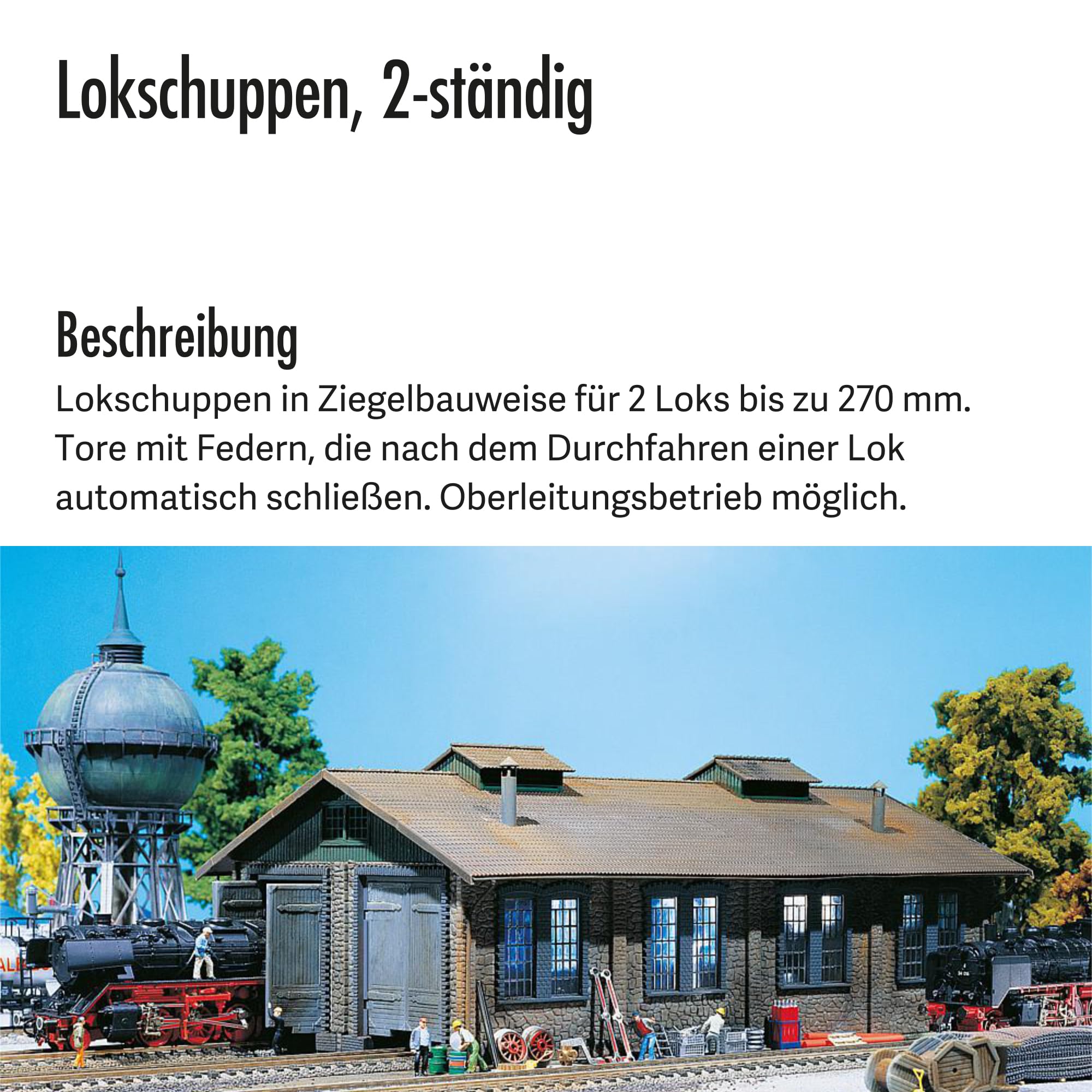 faller-lokschuppen-2-st-ndig-h0-bausatz-365-x-195-x-130-mm-wei image 3