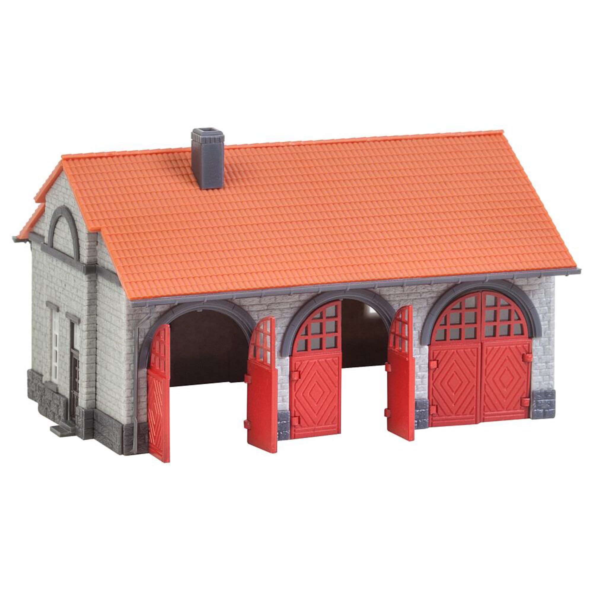 faller-feuerwehrger-tehaus-n-modellbausatz-101-x-82-x-60-mm-203-teile image 1