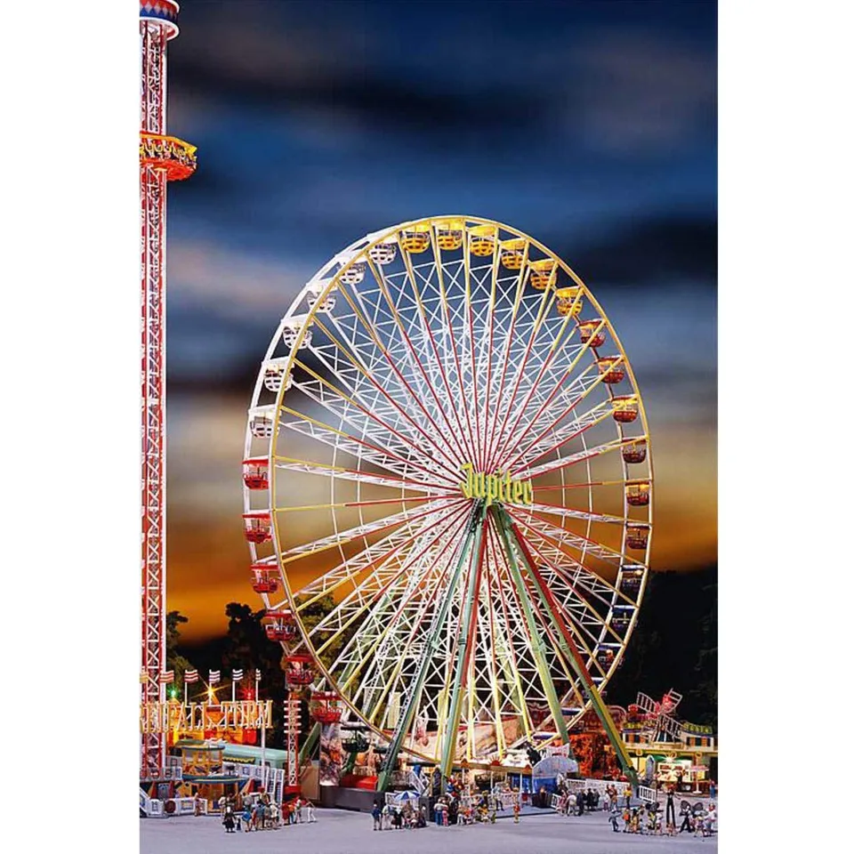 faller-riesenrad-jupiter-h0-kirmes-modell-280x220x520-mm image 1