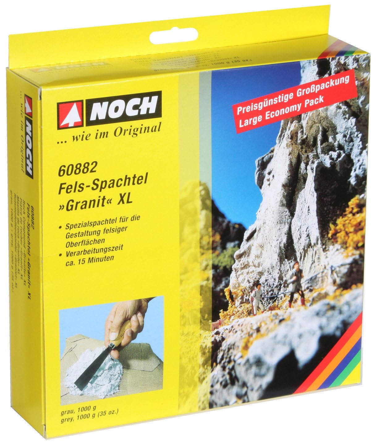 noch-60882-fels-spachtel-xl-granit-1000-g image 1