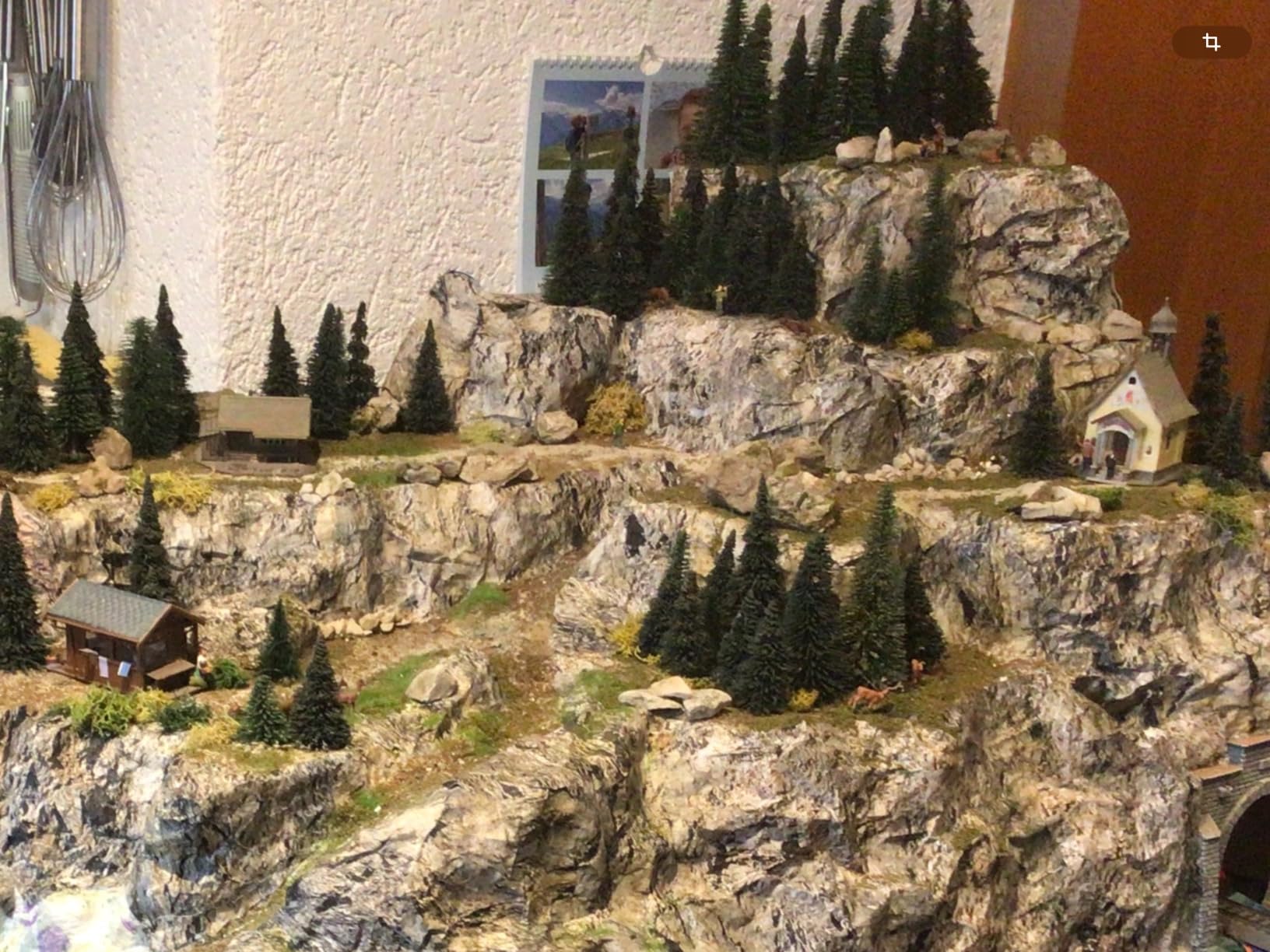 Schnell aufgebaut, sieht echt aus