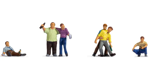 noch-figuren-h0-betrunkene-6-handkolorierte-figuren image 1