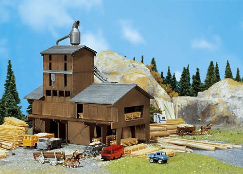 faller-222181-s-gewerk-mit-bretterlager-bausatz-h0 image 8