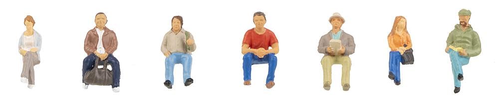 faller-151634-sitzende-personen-i-figuren-set-spur-h0 image 2