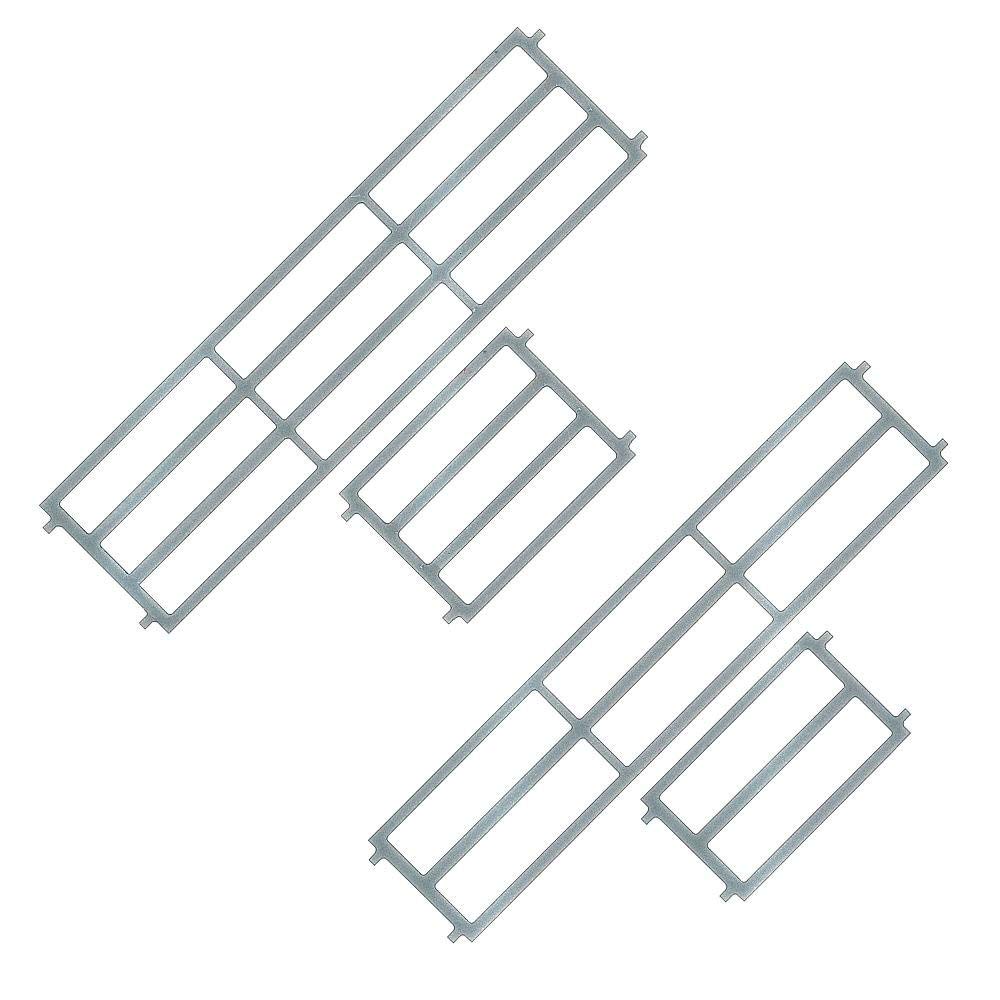 faller-180434-boxen-und-laufhof-zaunsystem-wei-h0-2000-mm image 1