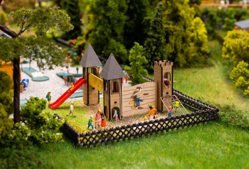 faller-spielplatz-h0-lasercut-mini-mit-spielt-rmen-und-rutsche image 5