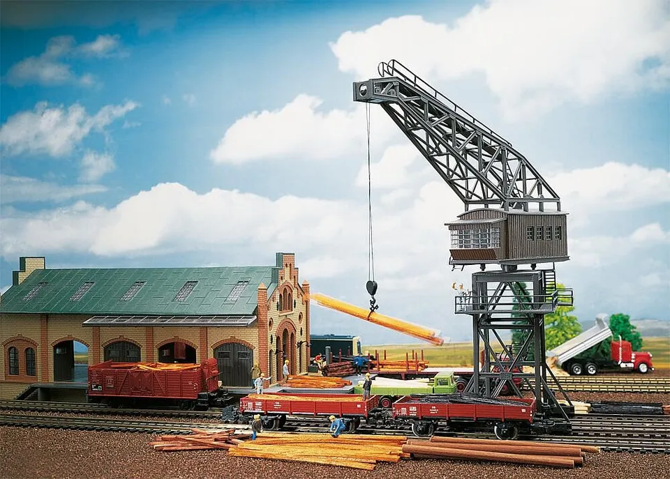 faller-120162-portalkran-industriekran-h0-epoche-ii image 1