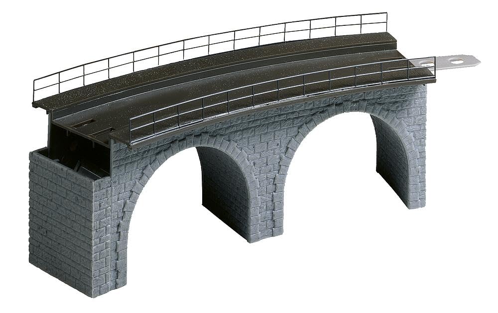 faller-120478-viadukt-oberteil-gebogen-radius-1-h0-blau image 2