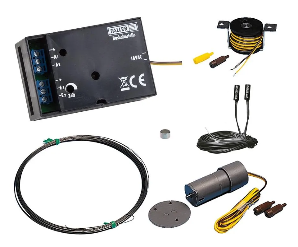 faller-car-system-bushaltestellen-set-mit-laser-street-h0 image 1