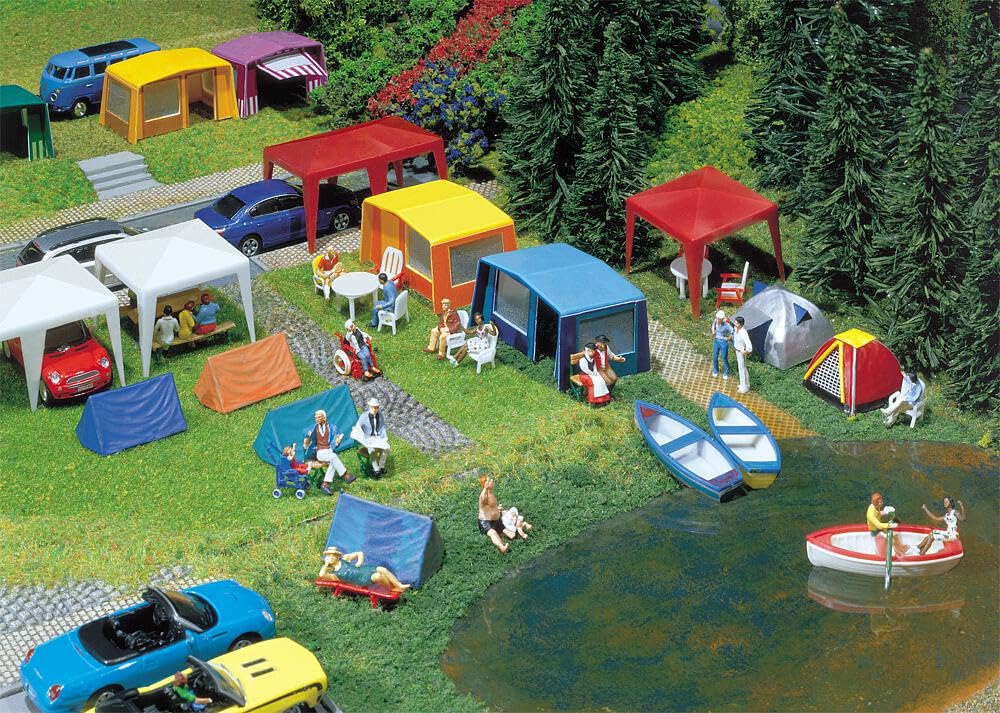 faller-130504-camping-zelte-set-spur-h0 image 1