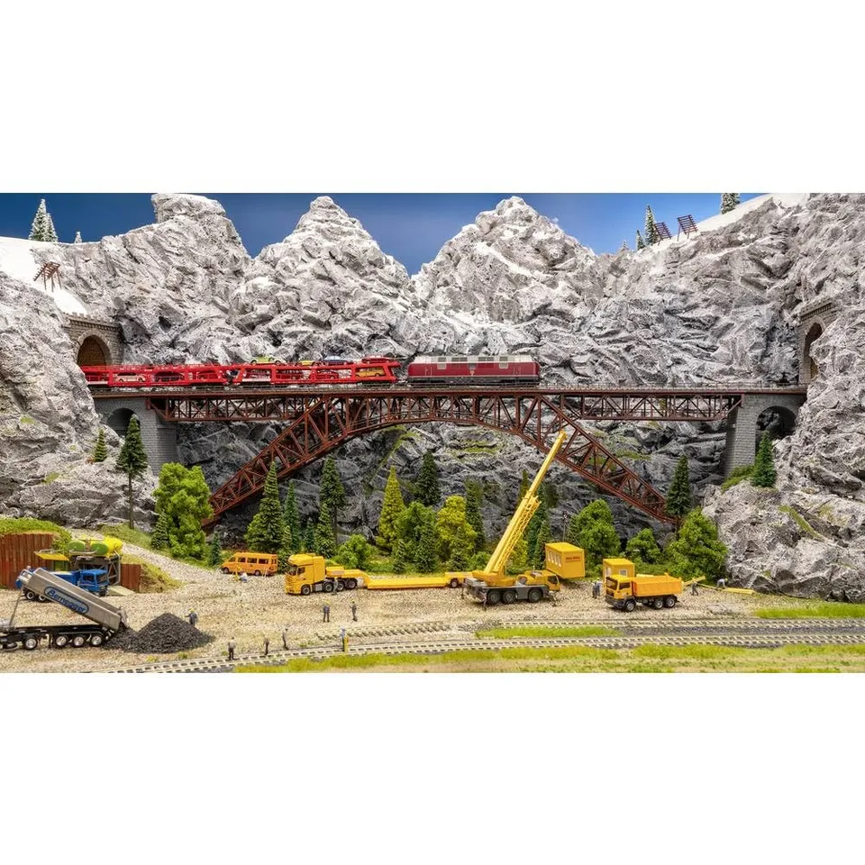 faller-eisenbahn-stahlbr-cke-bogenbr-cke-modellbahn image 1