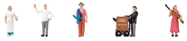 faller-kirmespersonal-figuren-set-jahrmarkt image 1