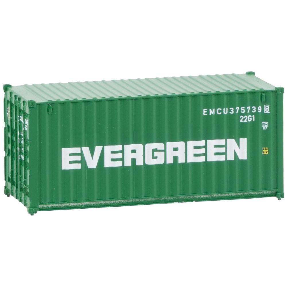 faller-182004-20-container-evergreen-h0-69x28x30-mm image 1