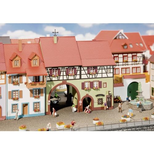 faller-130499-stadthaus-mit-torbogen-h0-27-6-cm image 4