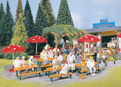 faller-pola-331765-biergarten-set-modellbausatz image 4
