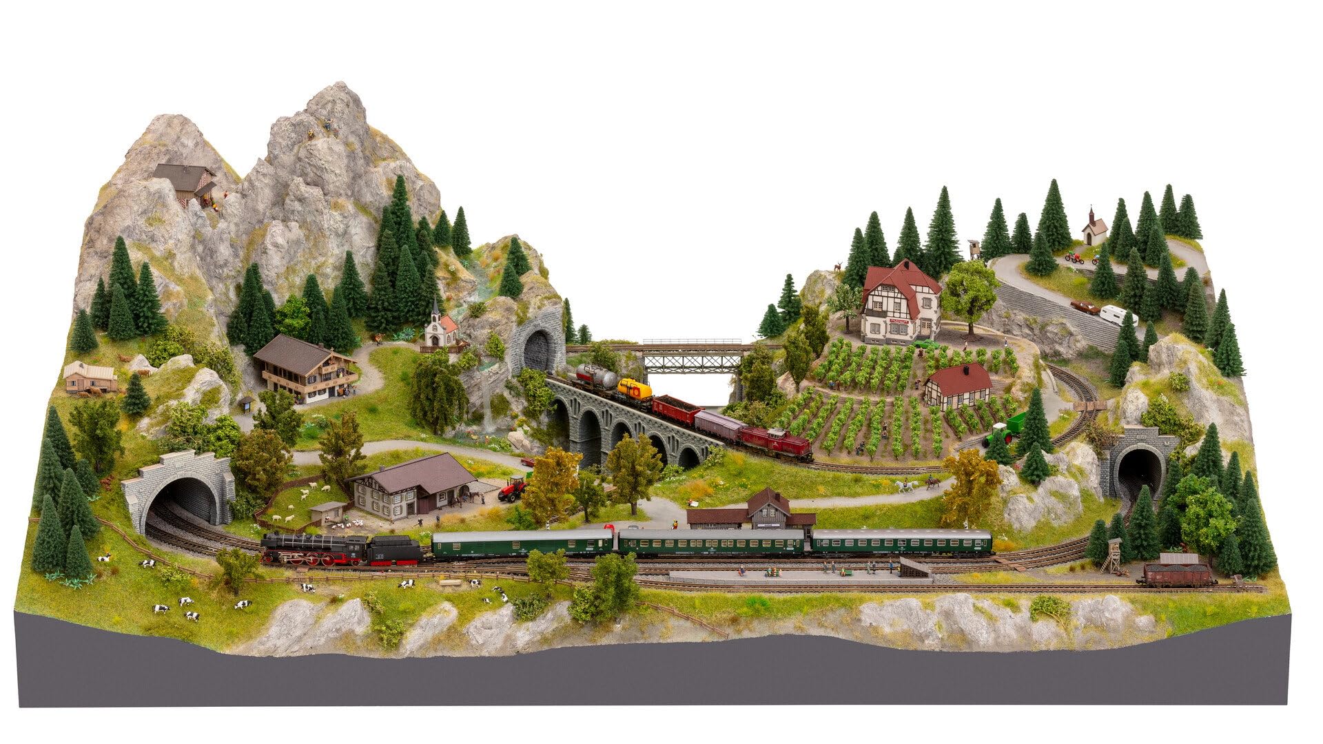 noch-easy-track-trassenbausatz-mittelberg-spur-n-1-160 image 2