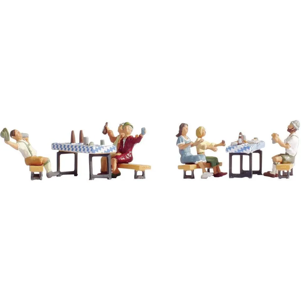 noch-biergarten-figuren-set-spur-h0-1-87 image 1