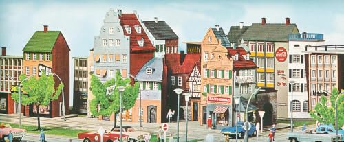 faller-b-924-altstadtblock-geb-ude-set-mit-stadtmauer-h0-epoche-ii image 3