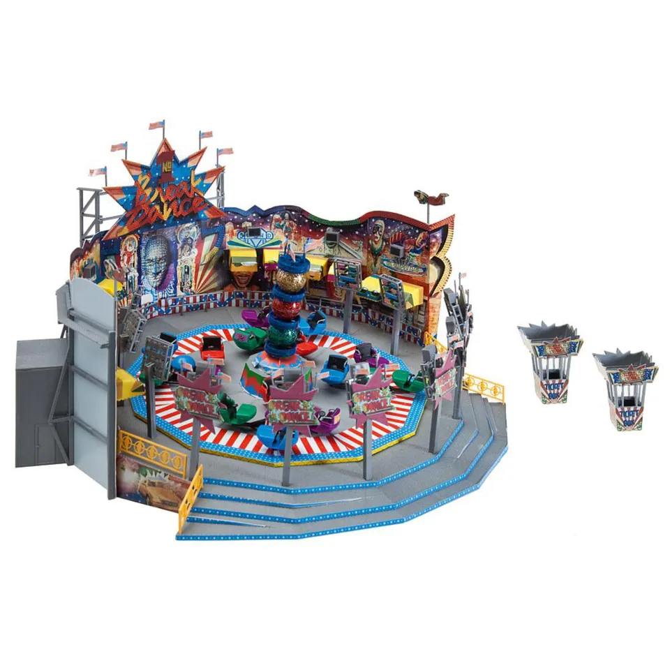 faller-break-dance-nr-1-karussell-h0-bausatz-250x240x136-mm-402-teile-mit-motor image 1
