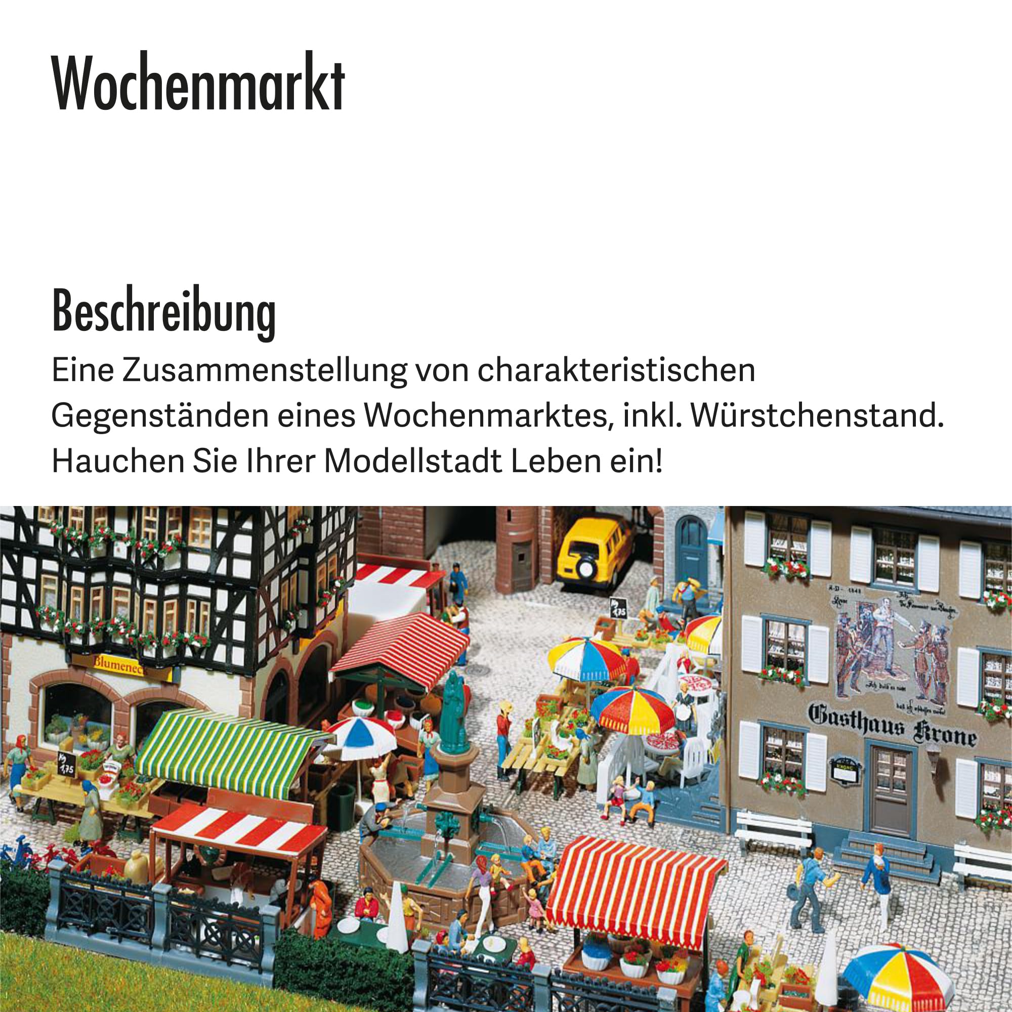 faller-180582-wochenmarkt-h0-bausatz-57-teile image 3