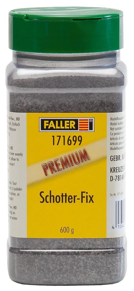 faller-171699-premium-streumaterial-schotter-fix-mittelgrau-landschaftsbau image 2