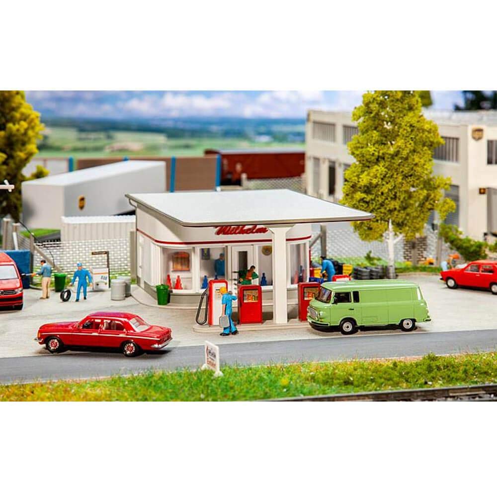 faller-tankstelle-50er-jahre-h0-bausatz image 3