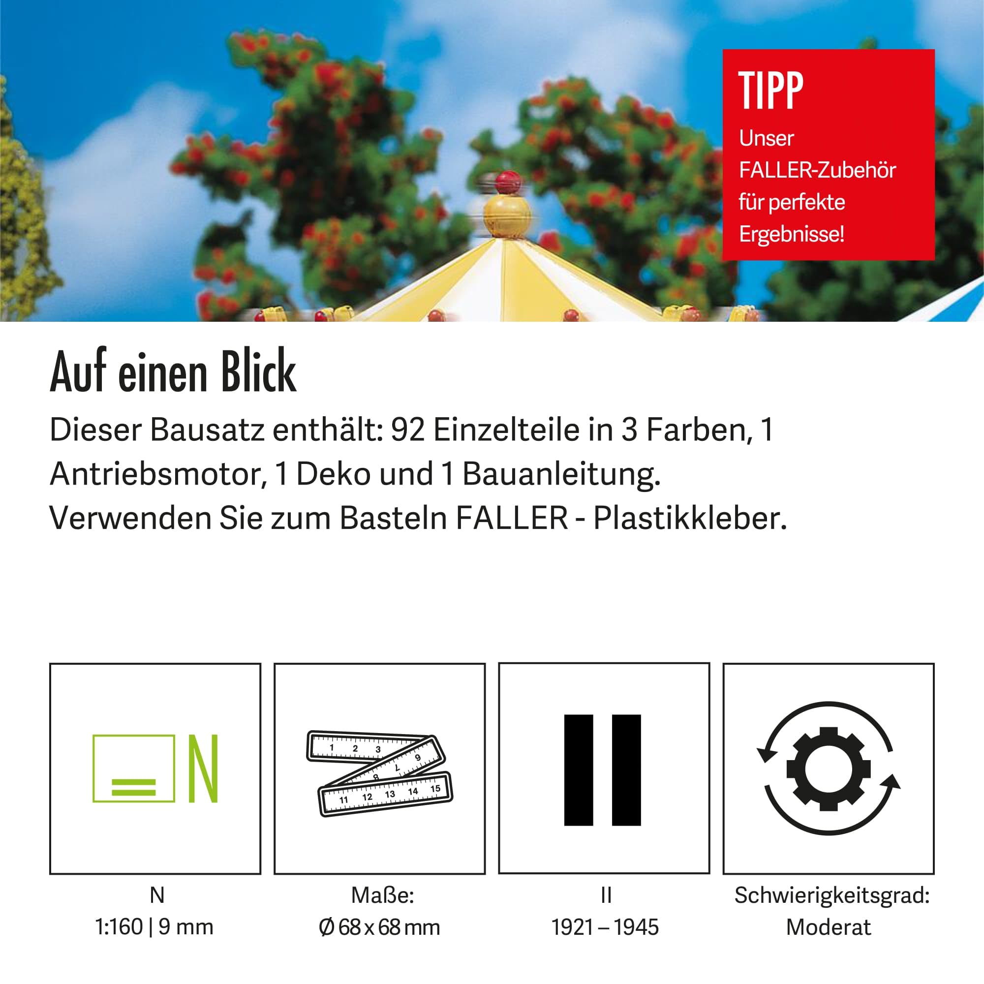 faller-242315-kettenkarussell-mit-motor-n image 4