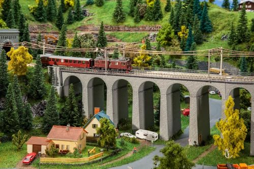 faller-viadukt-set-2-gleisig-gerade-spur-n-386-mm image 3