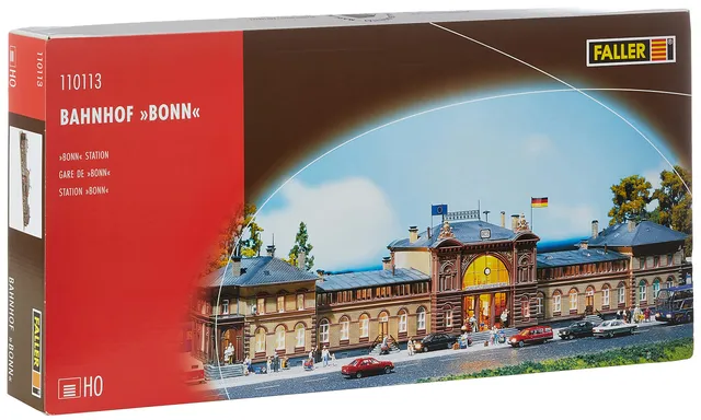faller-110113-bahnhof-bonn-h0-bausatz-627-teile image 1