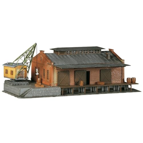 faller-g-terhalle-mit-ladekran-spur-n-bausatz-118-teile-182x98x65mm image 7
