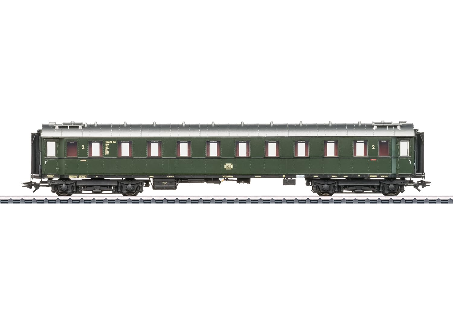 m-rklin-schnellzugwagen-b4-we-2-klasse-db-epoche-iiib-h0 image 1