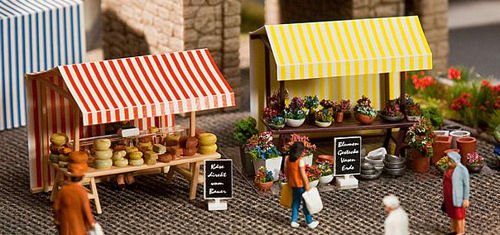faller-180614-wochenmarkt-ii-blumen-und-k-sestand-bausatz-h0 image 8