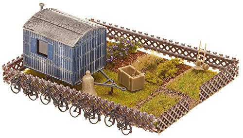 faller-180490-schrebergarten-mit-bauwagen-h0-bausatz image 6