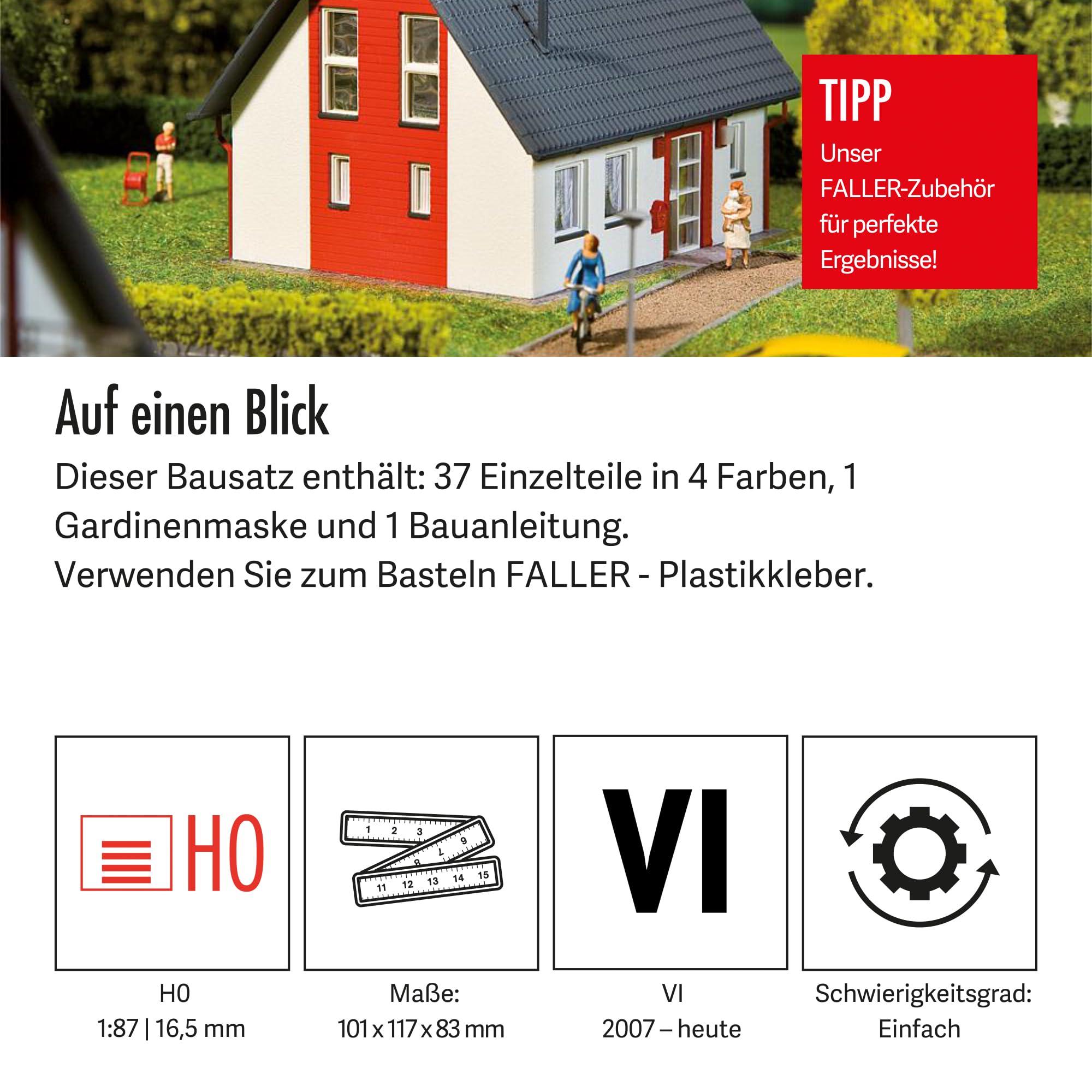 faller-einfamilienhaus-rot-h0-bausatz-101-x-117-x-83-mm image 4