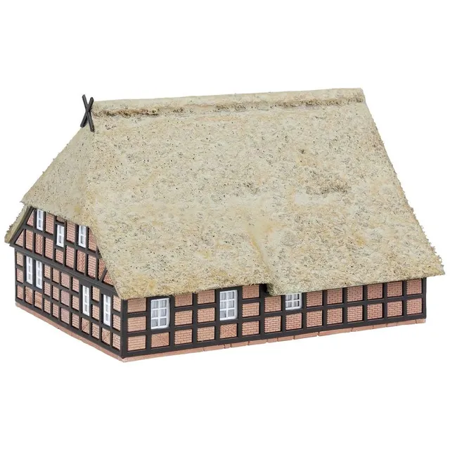 faller-130552-hallenhaus-fachwerkhaus-bausatz-spur-h0 image 1