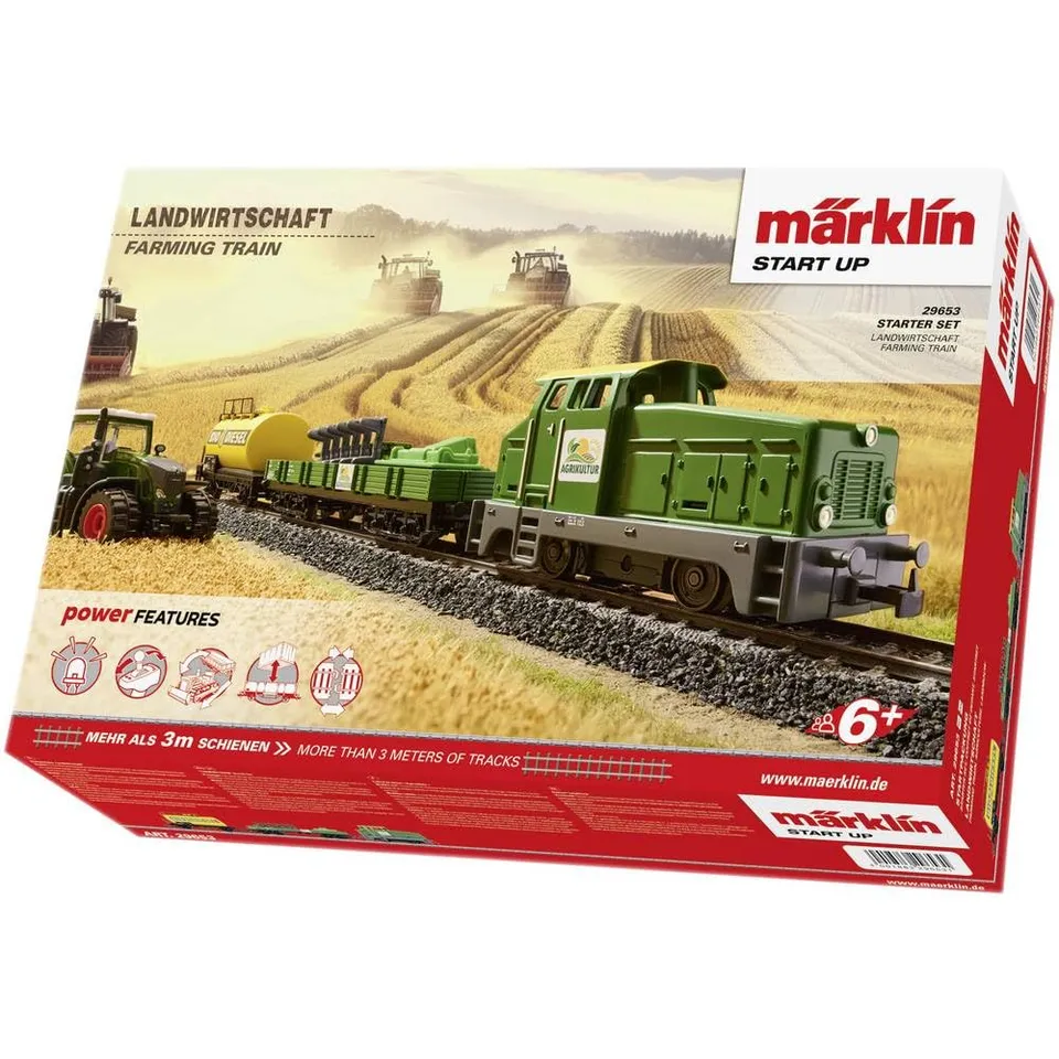 m-rklin-29653-start-up-startpackung-landwirtschaftszug-spur-h0-digital image 1
