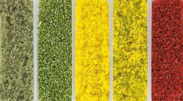 faller-belaubungsmaterial-sommer-mix-5-sorten-laub-h0 image 1