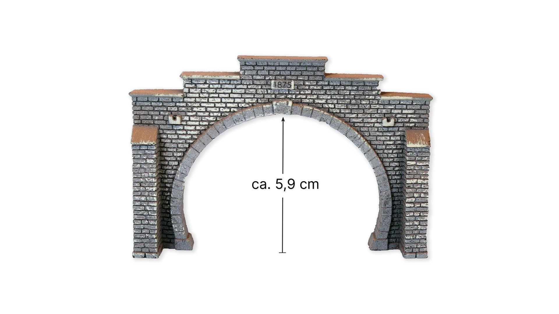 noch-tunnel-portal-2-gleisig-steinmauer-profi-plus-12-3-x-8-5-cm-spur-n image 3
