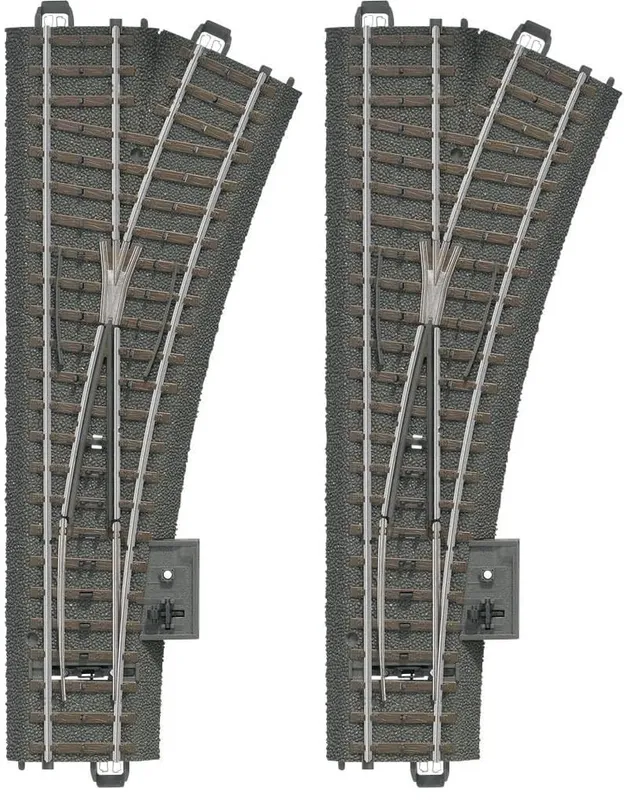 m-rklin-24612-c-gleis-weiche-rechts-h0-188-3-mm-r2-437-5-mm-24-3-manuell image 1