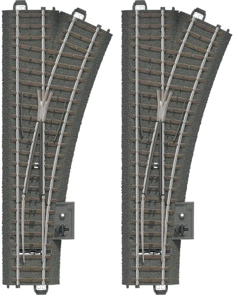 m-rklin-24612-c-gleis-weiche-rechts-h0-188-3-mm-r2-437-5-mm-24-3-manuell image 1