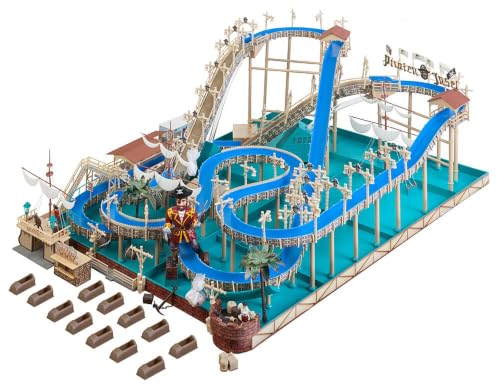 faller-140430-wildwasserbahn-pirateninsel-karussell-modell image 4