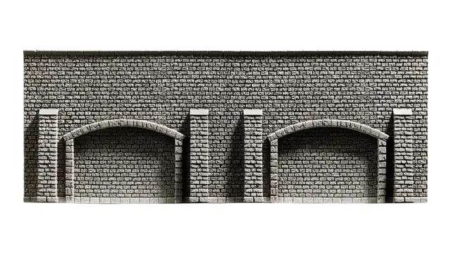noch-arkadenmauer-steinmauer-profi-plus-66-8-x-12-5-cm-h0 image 1